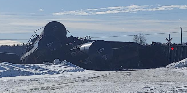 BREAKING: Train derailment in central BC, school evacuated
