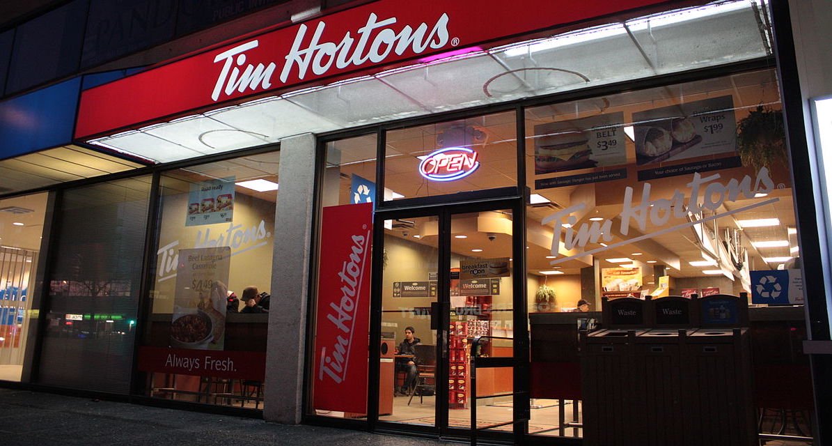 Tim Hortons’ sales see major drop
