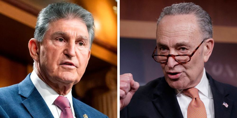 Manchin gives in to Schumer, agrees to reduced plan for climate change, new taxes