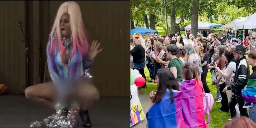 Drag queen accused of exposing self to children at 'family friendly' Pride event