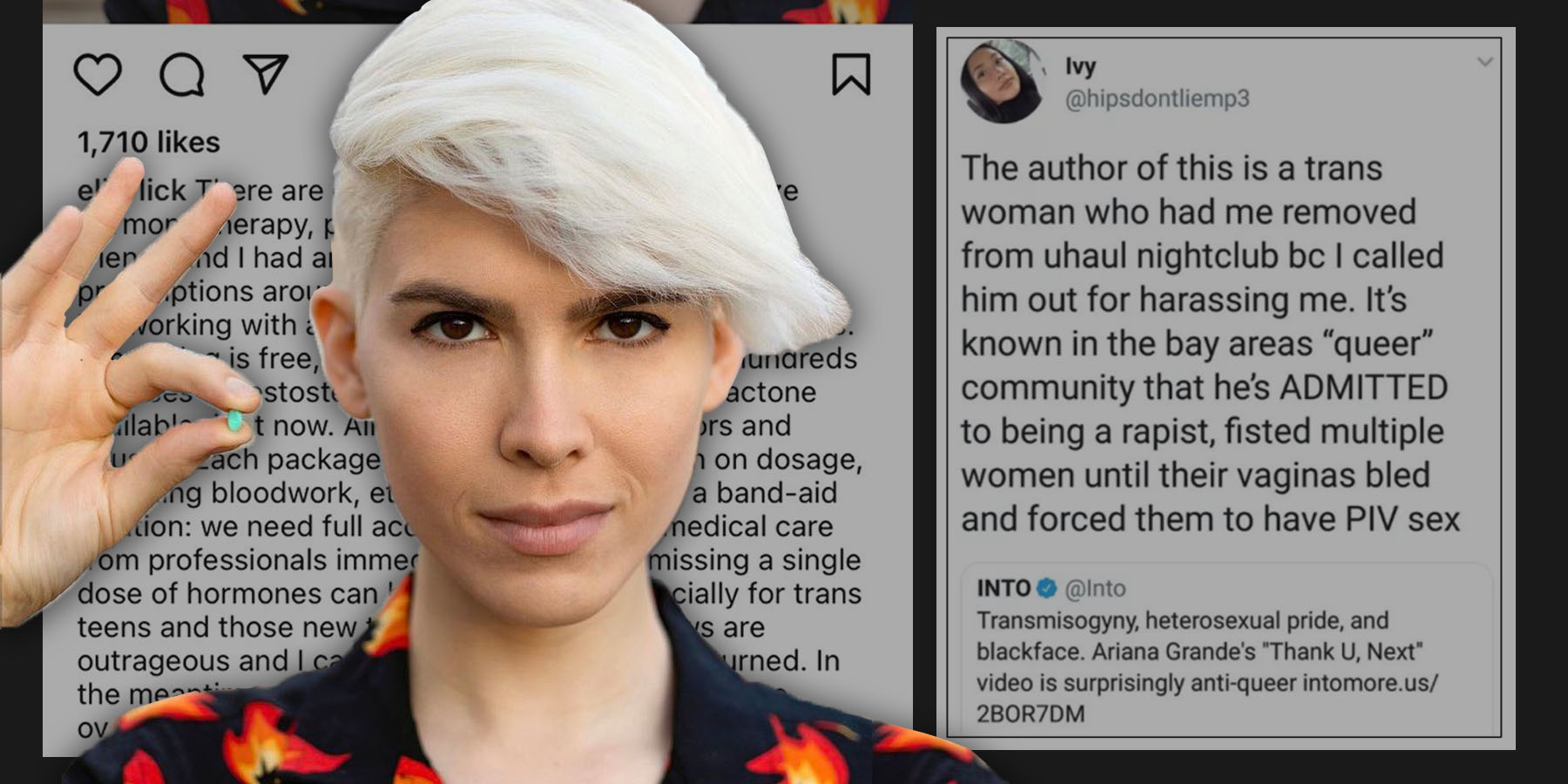 Trans activist accused of sexual abuse boasts of plans to illegally distribute hormones to children