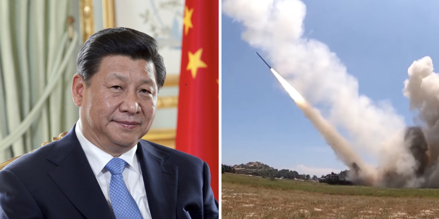 Chinese military fires missiles over Taiwan for first time ever