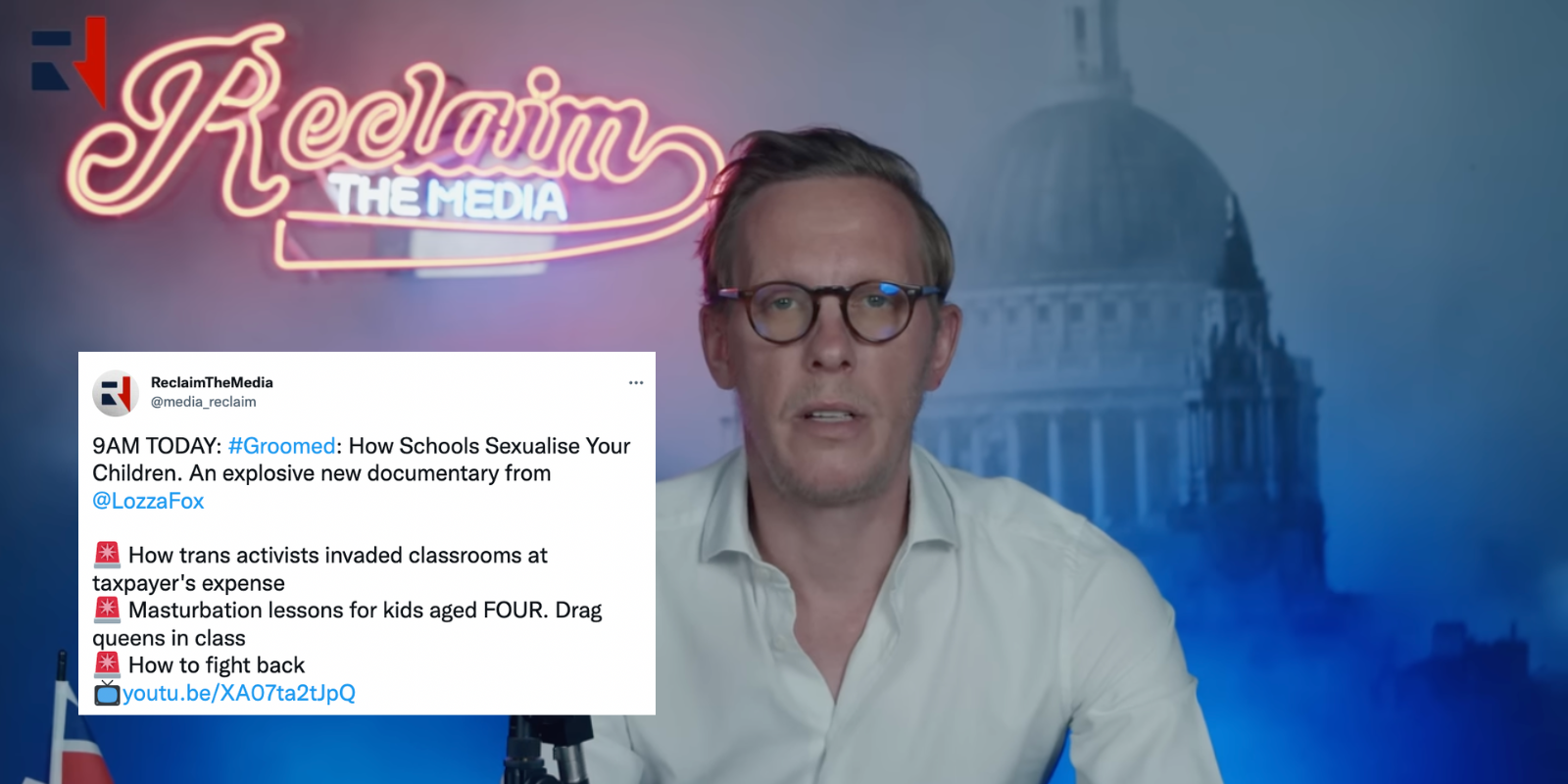 Laurence Fox fights back against gender identity indoctrination in new documentary