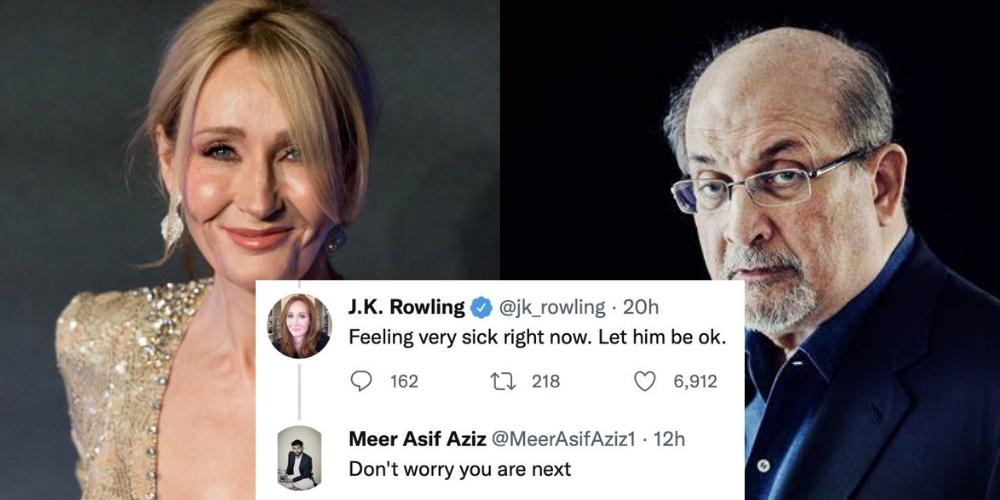 'You're next': JK Rowling gets death threats after Salman Rushdie stabbed, hospitalized