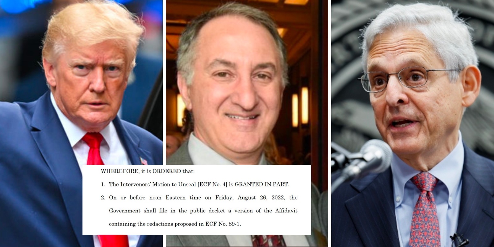 BREAKING: Judge orders release of redacted Mar-a-Lago search warrant by Friday noon