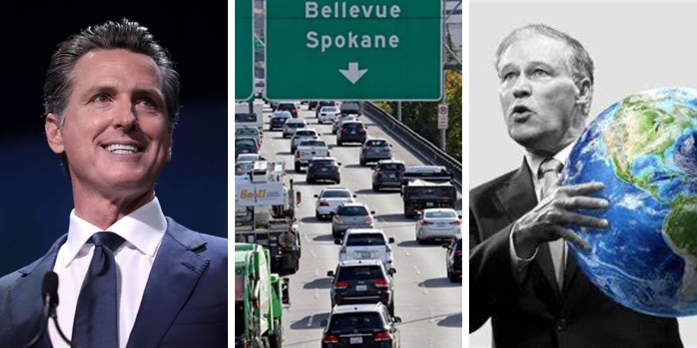 California, Washington to ban sales of gas-powered cars by 2035