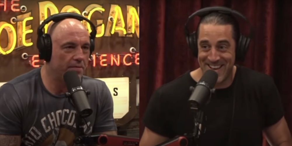 WATCH: Aaron Rodgers tells Joe Rogan that the NFL threatened players to force them to take Covid vax