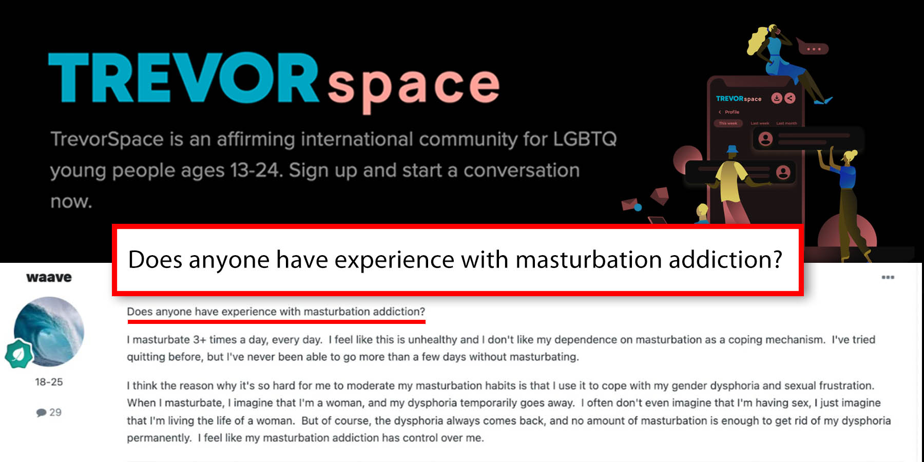 Trevor Project hosts forum for adults to help teens secretly transition and talk about sex