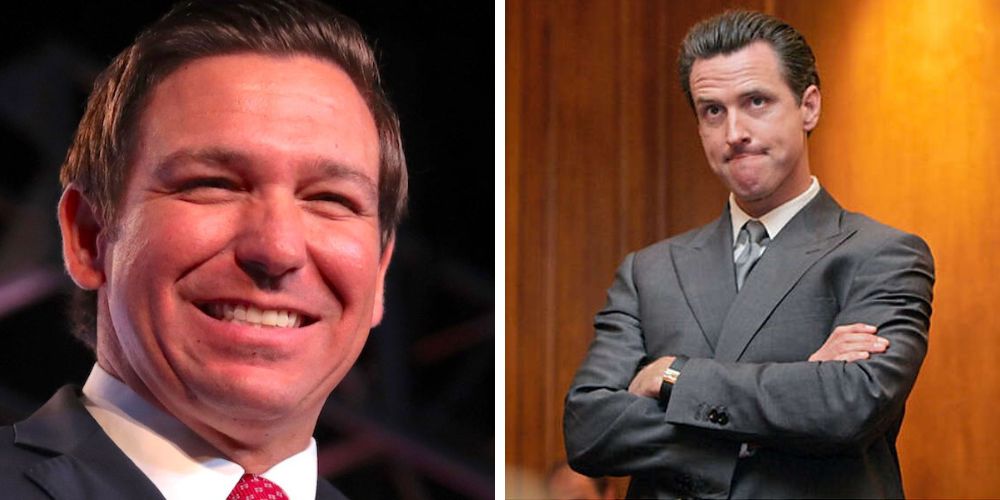 Gavin Newsom's in-laws linked to massive donation to Ron DeSantis' campaign