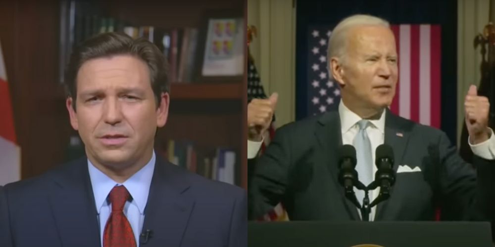 WATCH: DeSantis says Biden is 'American Nero' and calls the president's Thursday speech 'disgusting'