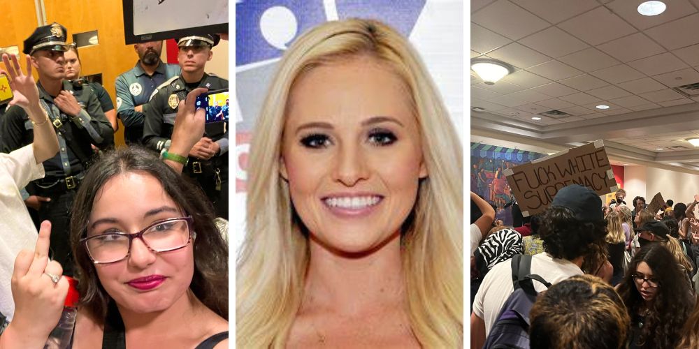 Far-left agitators shut down TPUSA Tomi Lahren speaking event at University of New Mexico