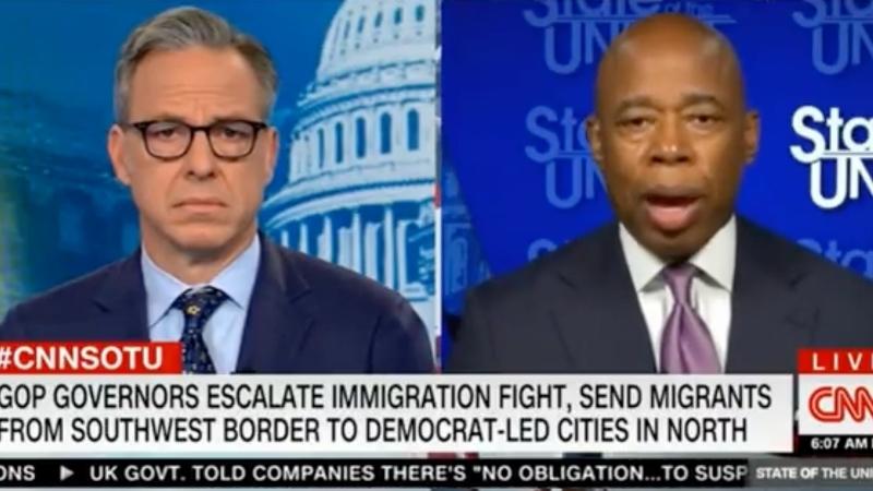 WATCH: NYC Mayor Adams accuses DeSantis and Abbott of eroding 'basic human rights'