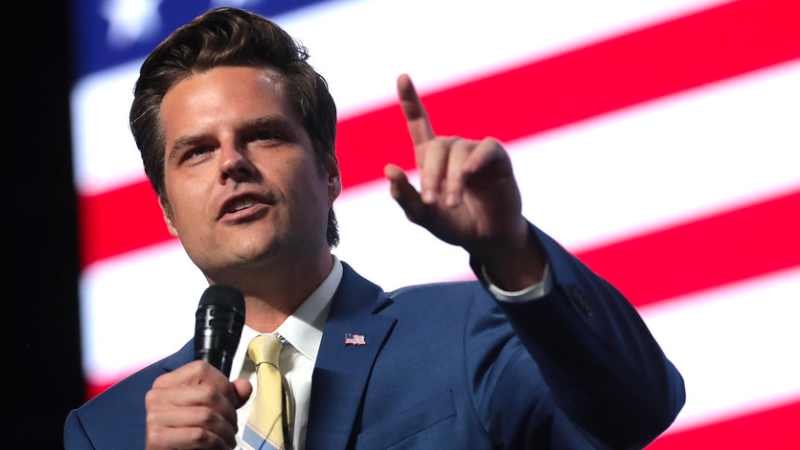 BREAKING: Prosecutors recommend AGAINST bringing charges against Matt Gaetz for sex-trafficking