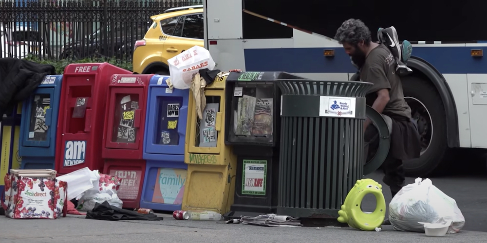 NYC kids seek therapy due to constant exposure to vagrants, crime