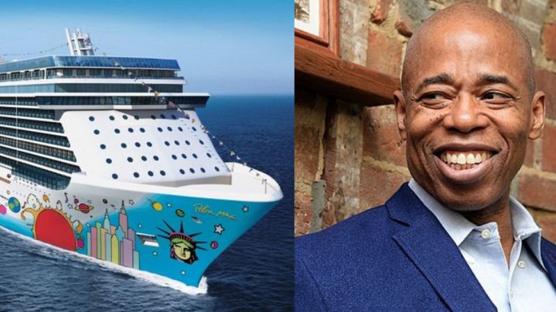 Eric Adams to house illegal aliens on Norwegian Cruise Line ship docked in New York