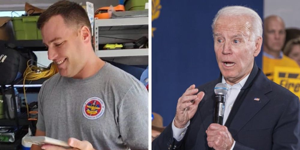 Biden praises Coast Guard member for huricane rescue right before he's fired over vaccine mandates