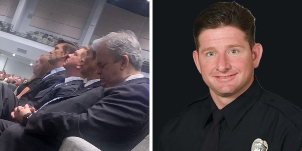 Austin Democrat mayor apologizes after getting busted napping at slain officer's funeral