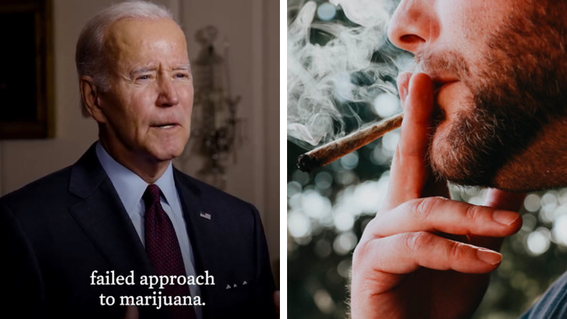 BREAKING: Biden pardons all people convicted of simple marijuana possession under federal law