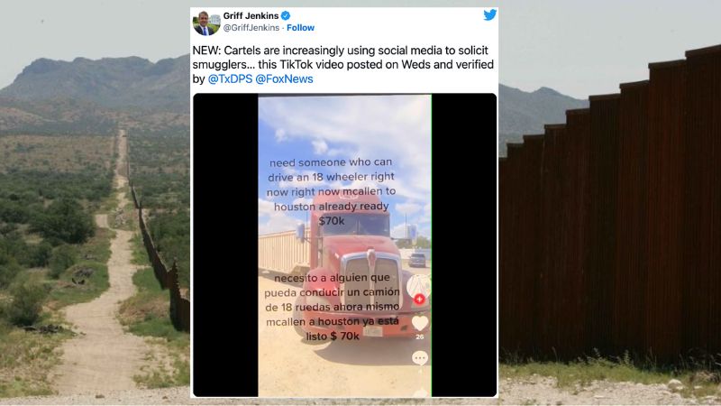 Mexican drug cartels recruit human smugglers via social media