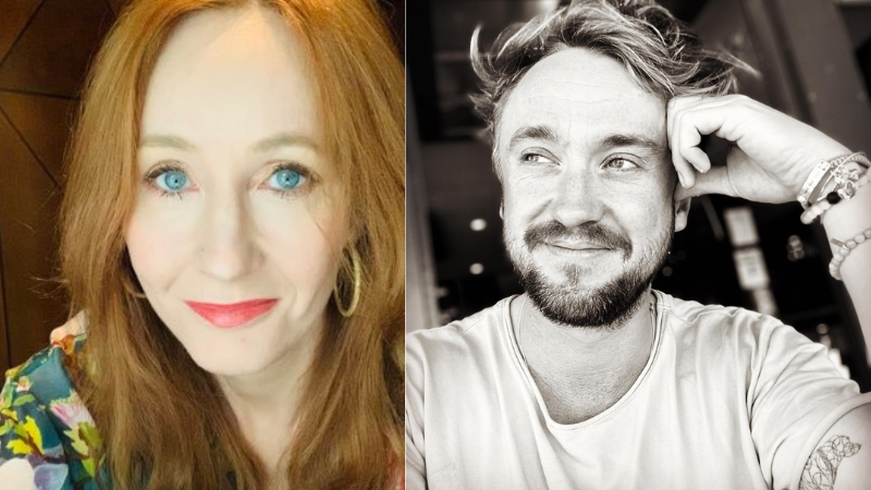 'Harry Potter' actor Tom Felton praises JK Rowling amid trans activist backlash