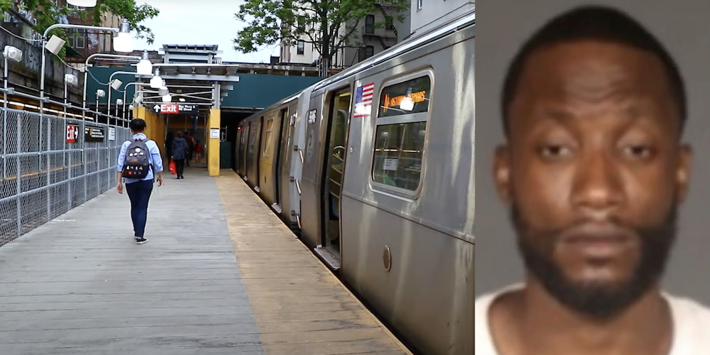 Woman thrown on to Brooklyn subway tracks by angry ex-boyfriend