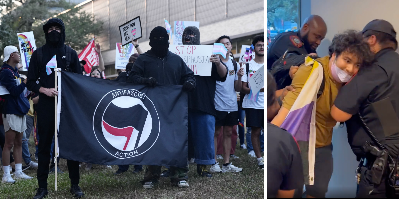 BREAKING: Antifa, far-left target Matt Walsh event at the University of Houston