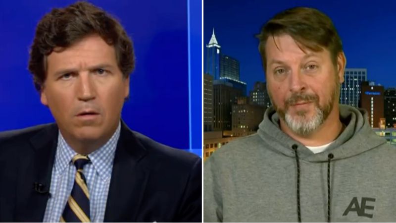 WATCH: North Carolina man tells Tucker Carlson he was jailed for not wearing a mask on jury duty