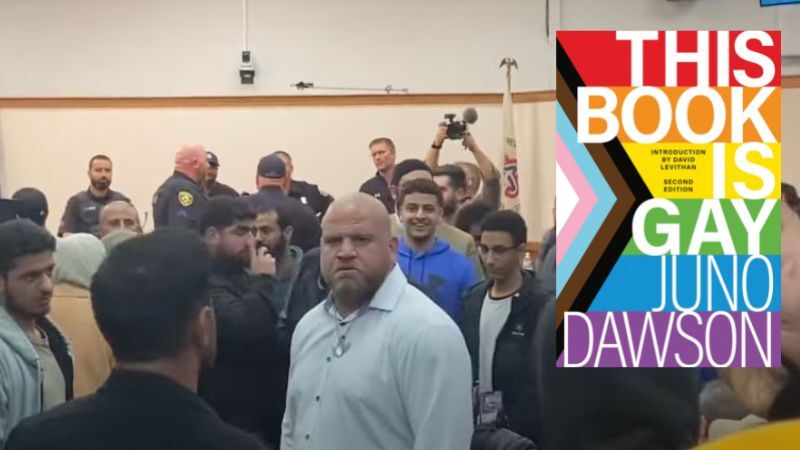 Michigan parents' protest sparked by explicit book teaching students how to masturbate, give oral sex