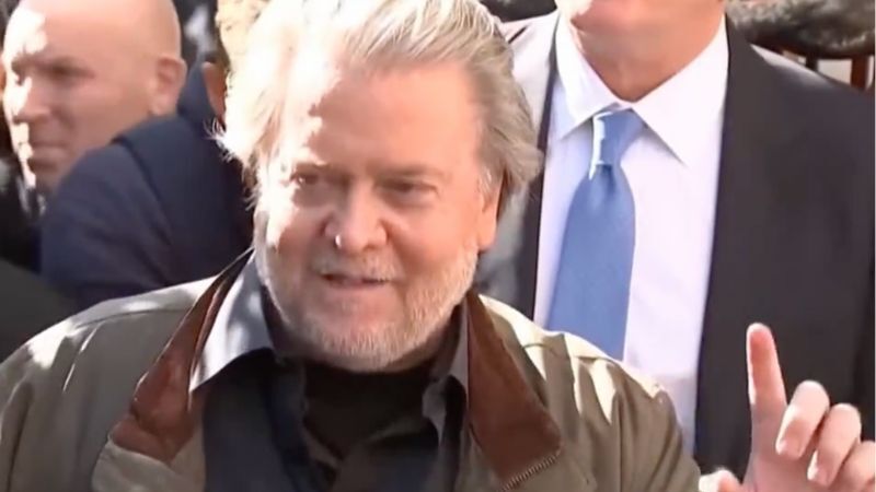 BREAKING: Judge SUSPENDS Steve Bannon’s prison sentence pending appeal