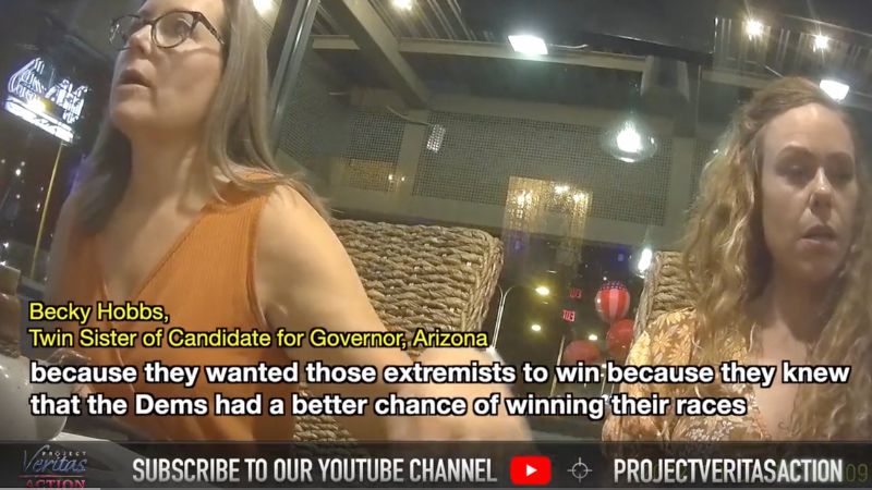 BREAKING: Katie Hobbs' sister reveals Dems donated to 'extreme Trump-backed candidates' to ensure their victory