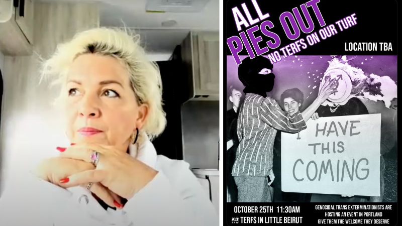 Antifa threats force women's rights activist to cancel speaking event in Portland
