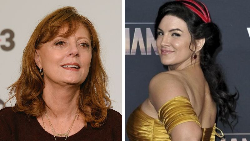 Hollywood silent as Susan Sarandon posts similar sentiment that got Gina Carano fired