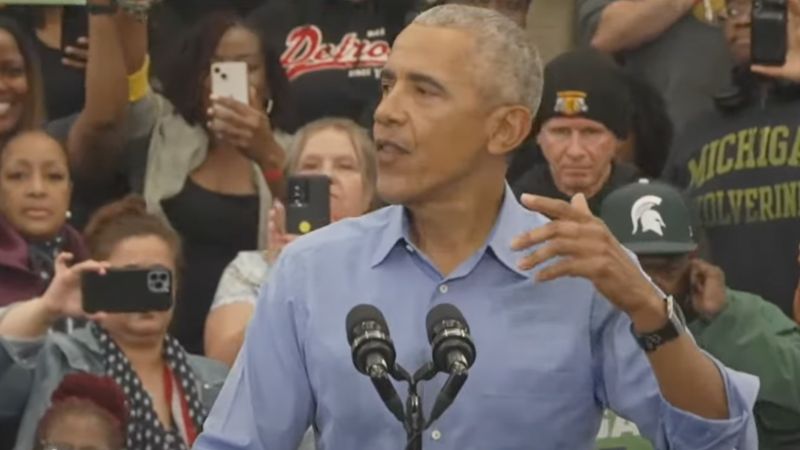 BREAKING: Obama HECKLED in Detroit: 'Stop provoking nuclear war with Russia'