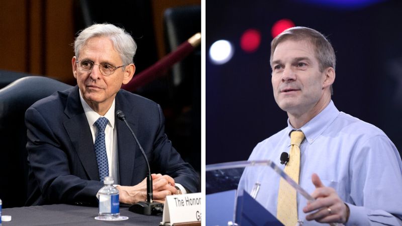 Jim Jordan demands Biden's AG turn over documents on Project Veritas, Mar-a-Lago raid