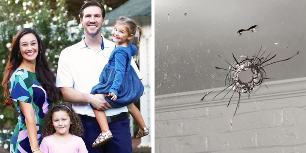 Gunshot fired at home where Republican congressional candidate’s children slept