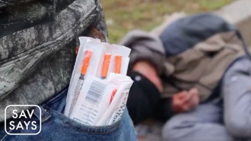 SAVANAH HERNANDEZ REPORTS: Dem-backed 'needle exchange' org helps addicts stay desperate and homeless in Philly