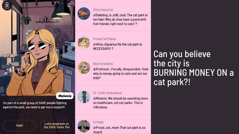 Fighting Disinformation With “Cat Park”