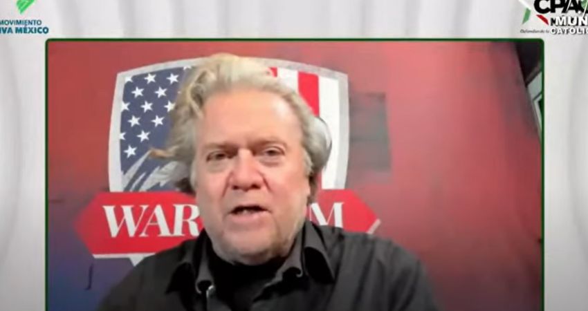 Steve Bannon warns South Americans of the risk of electronic voting at CPAC Mexico