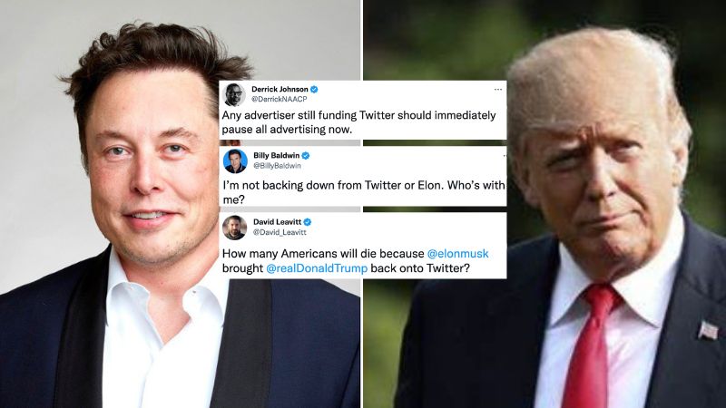 Far-left lunatics MELT DOWN after Elon Musk restores Donald Trump's Twitter account