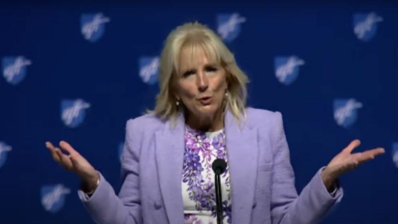 WATCH: Jill Biden praises activist teachers, saying 'schools are where policies become people'