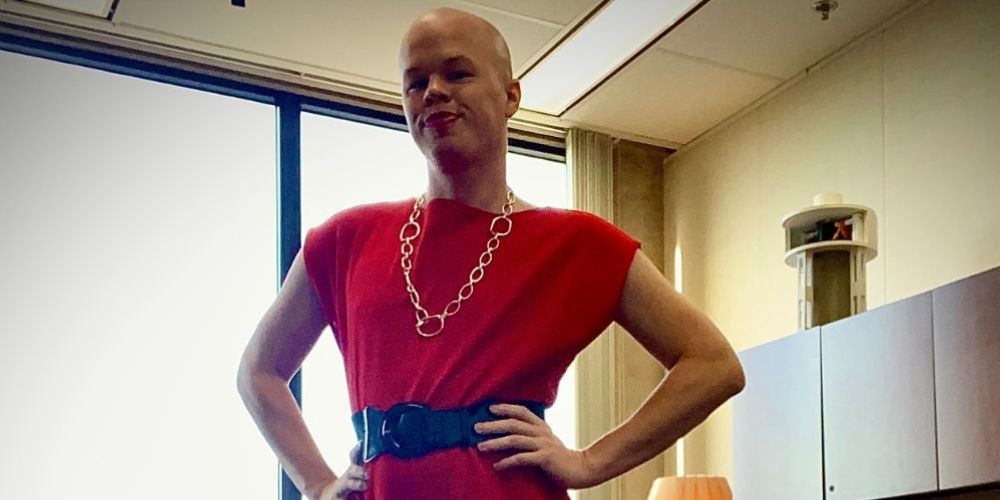 Notorious non-binary drag queen nuclear official from Biden admin BUSTED at airport stealing woman's luggage