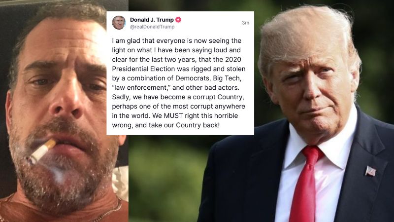 VINDICATED: Trump’s claims about Twitter election interference proven true after Hunter Biden censorship revelations