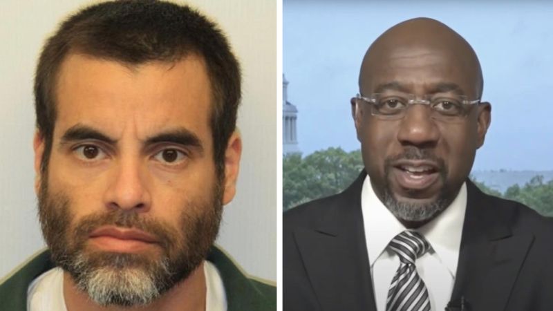 'Right-wing shooter?' Suspect accused of shooting Warnock canvasser revealed to be Democrat activist
