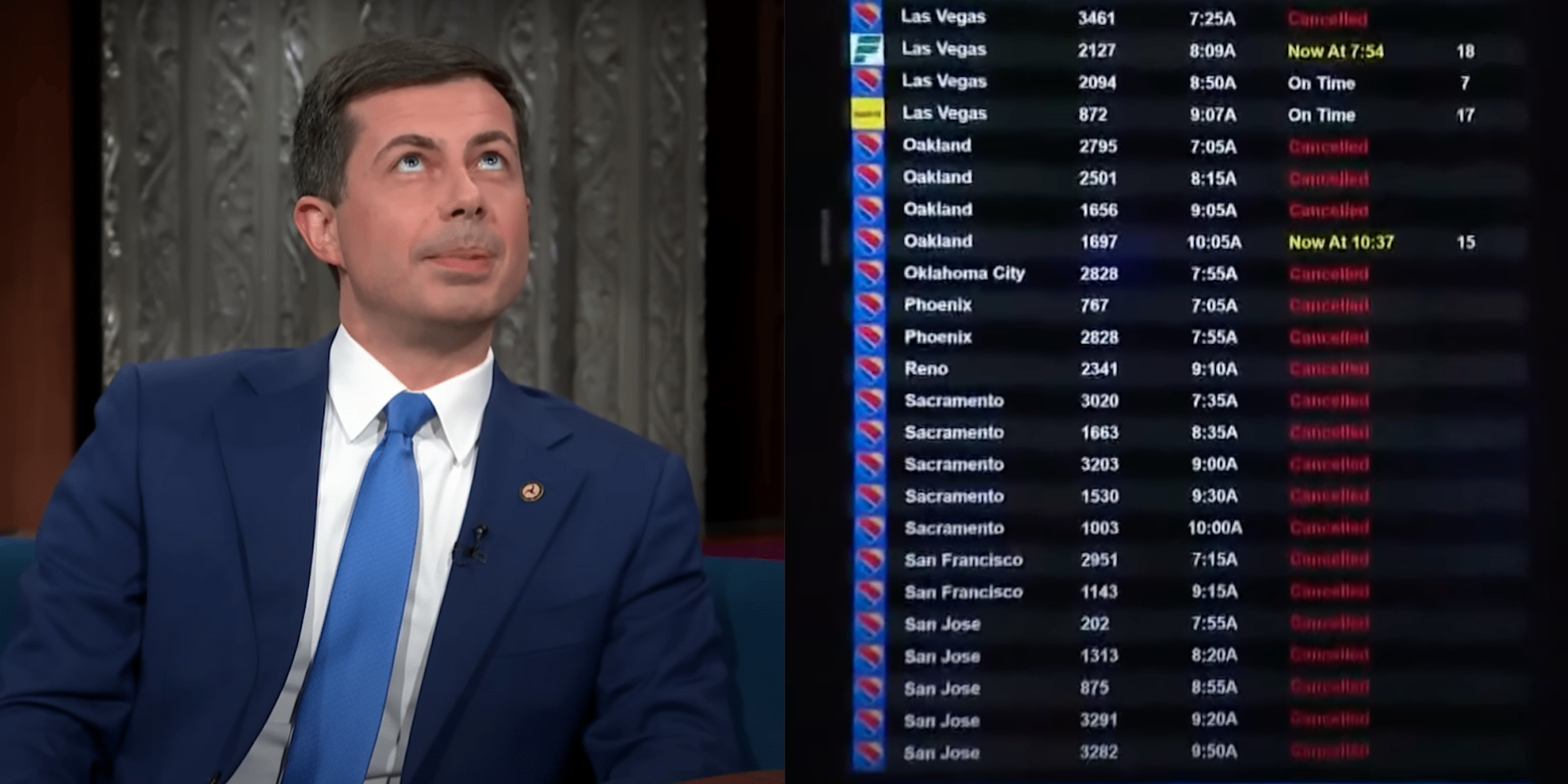 Pete Buttigieg warned months ago about potential Christmas airline chaos