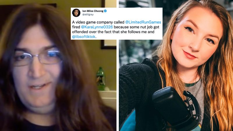 Trans activist gets woman fired from video game company for crime of following Ian Miles Cheong, Libs of TikTok on Twitter