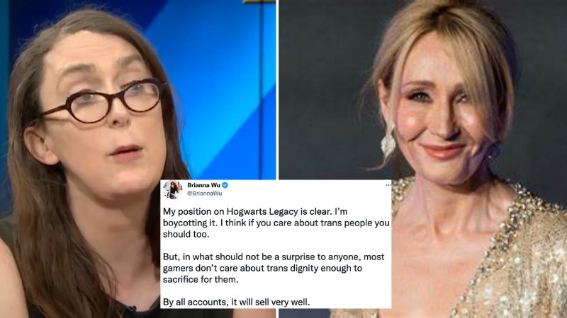 Buying new Harry Potter game is against 'trans dignity', says has-been failed congressional candidate, gamergate personality