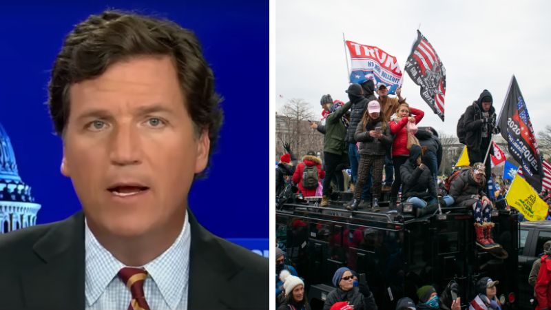 BREAKING: Tucker Carlson given 41,000 hours of January 6 surveillance footage by Kevin McCarthy