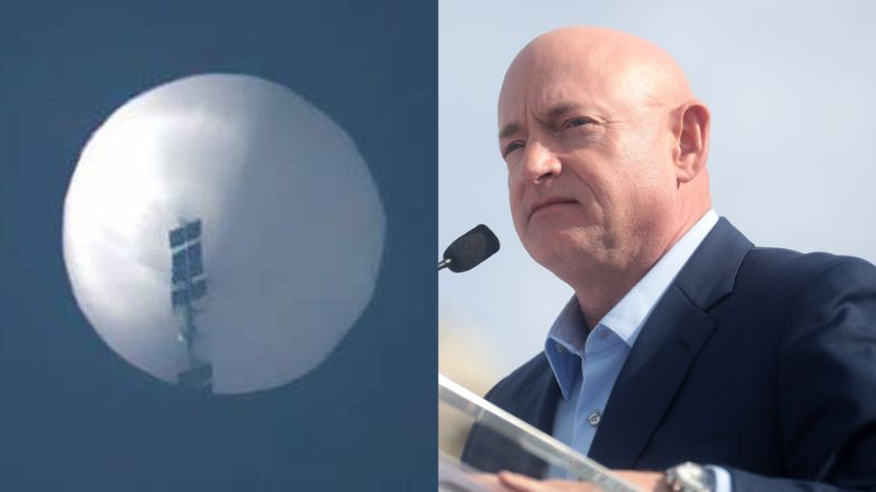 Arizona Democrat says US shouldn't shoot down 'weather balloons,' founded weather balloon firm with Chinese investment