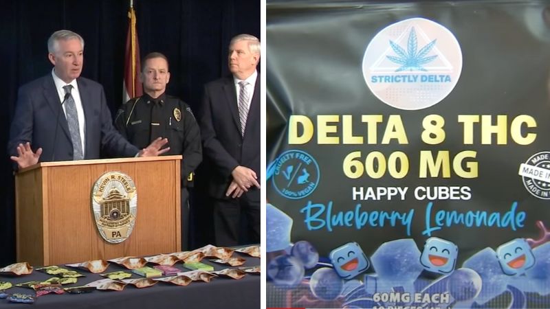 PA smoke shops sell THC gummies laced with fentanyl, heroin: DA