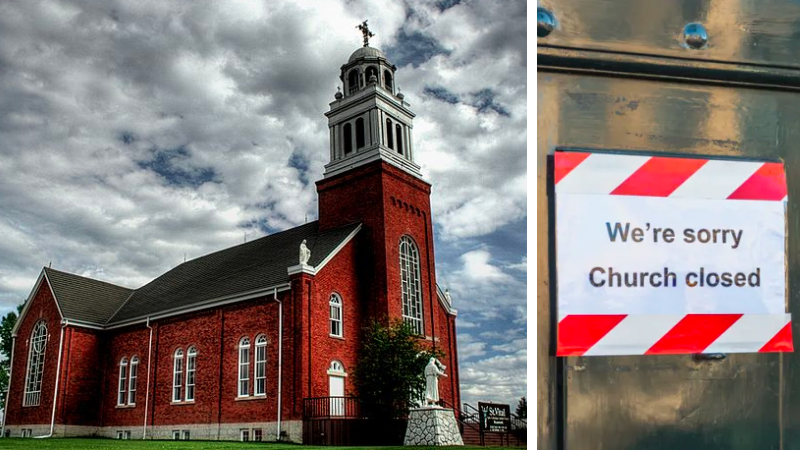 American church attendance in drops dramatically after widespread pandemic closures